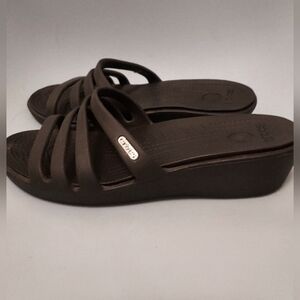 Crocs Rhonda wedge sandals